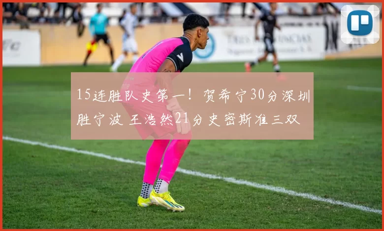 15连胜队史第一！贺希宁30分深圳胜宁波 王浩然21分史密斯准三双