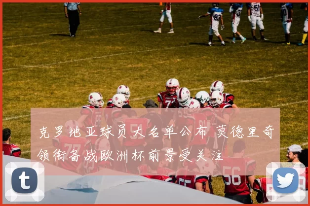 克罗地亚球员大名单公布 莫德里奇领衔备战欧洲杯前景受关注